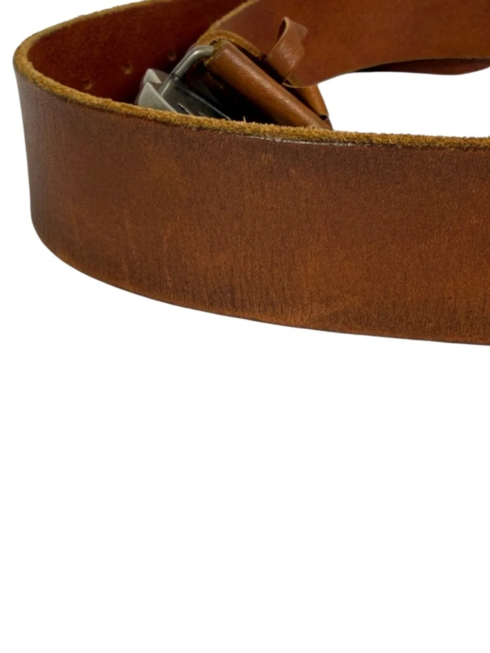 GUCCI GG Marmont Leather Belt (Style 406831) in Brown Size 85/34